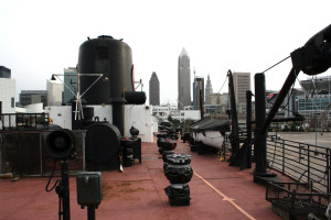 View of Cleveland Skyline from Mather