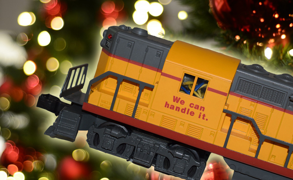 Dad’s Christmas Train