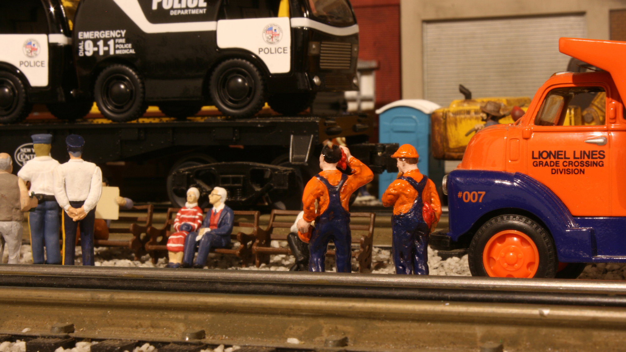 Railway employees wonder about the EPD's decision to buy Scooby vans as police cruisers.